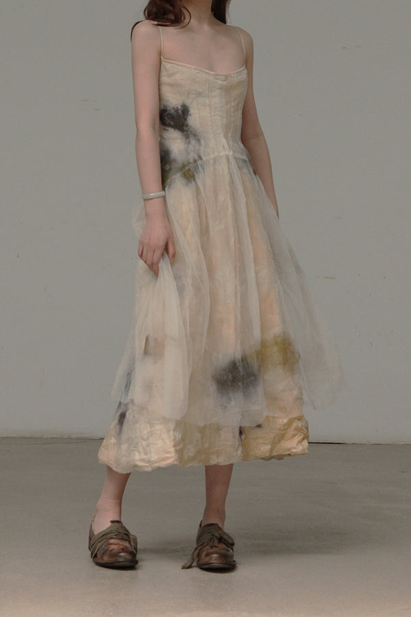 MUTEDANCE Double Print Dye Dress MD21SS77 PM3